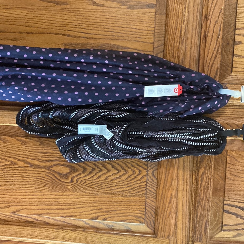 Lot of 2 scarves. New with tags.